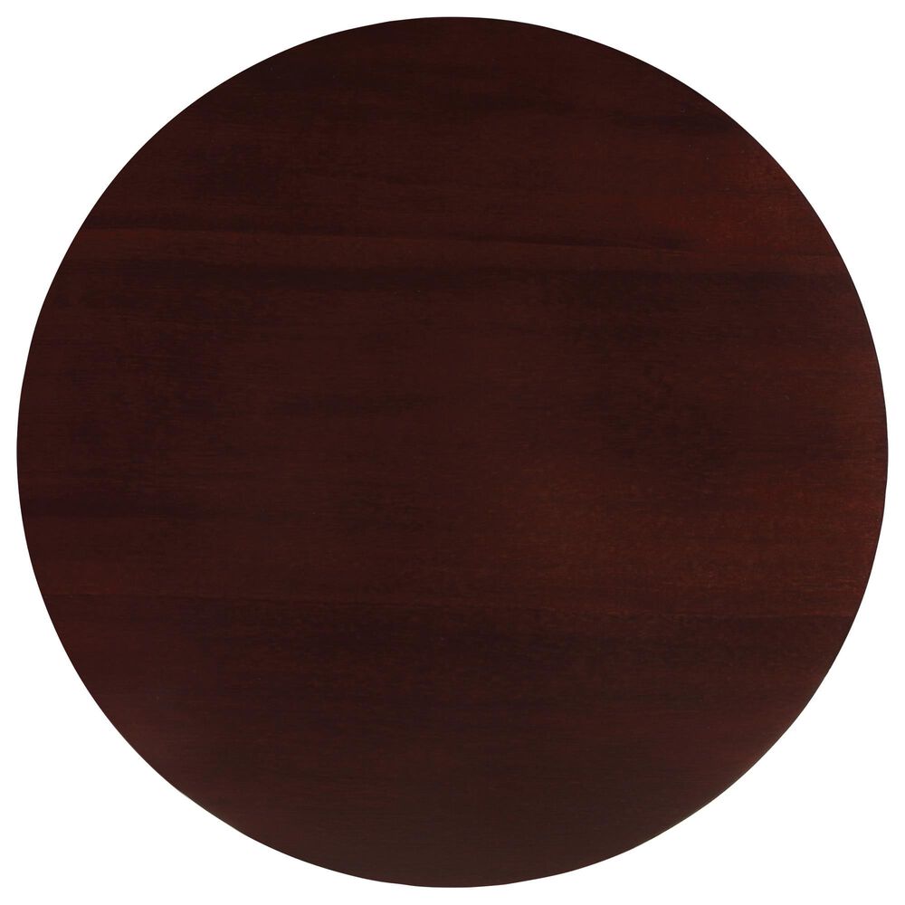 OSP Home Lane Round End Table in Espresso, , large