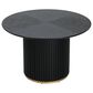 Hearth and Haven Dining Table in Black and Gold - Table Only, , large