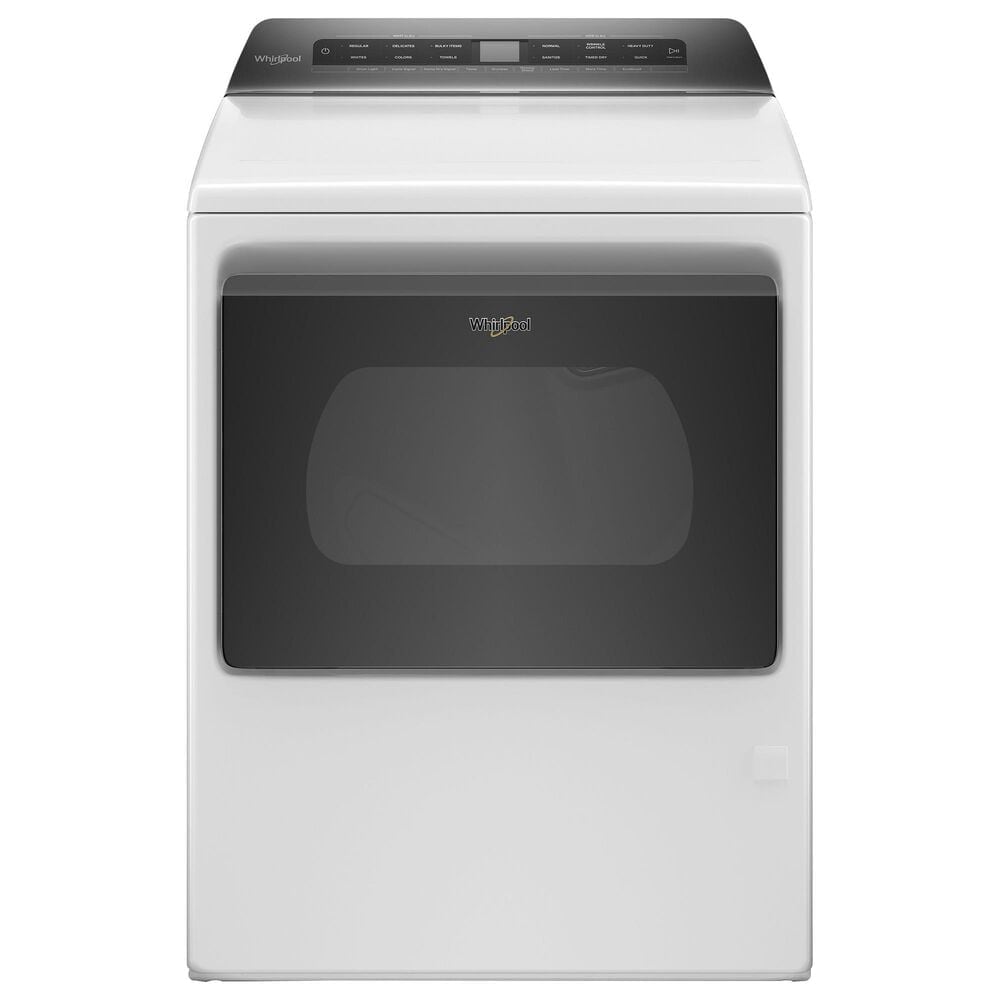 Whirlpool 5.3 Cu. Ft. Top Load Washer and 7.4 Cu. Ft. Top Load Gas Dryer Laundry Pair in White, , large
