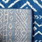 Safavieh Tulum 2" x 9" Dark Blue  Runner, , large