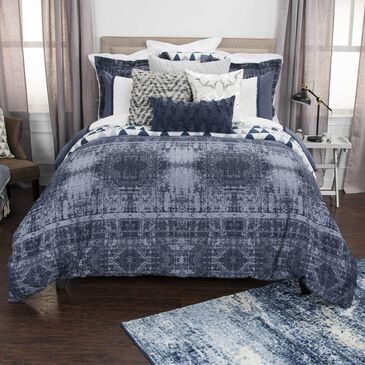 Rizzy Home Winston 11-Piece Queen Duvet Set in Indigo, , large