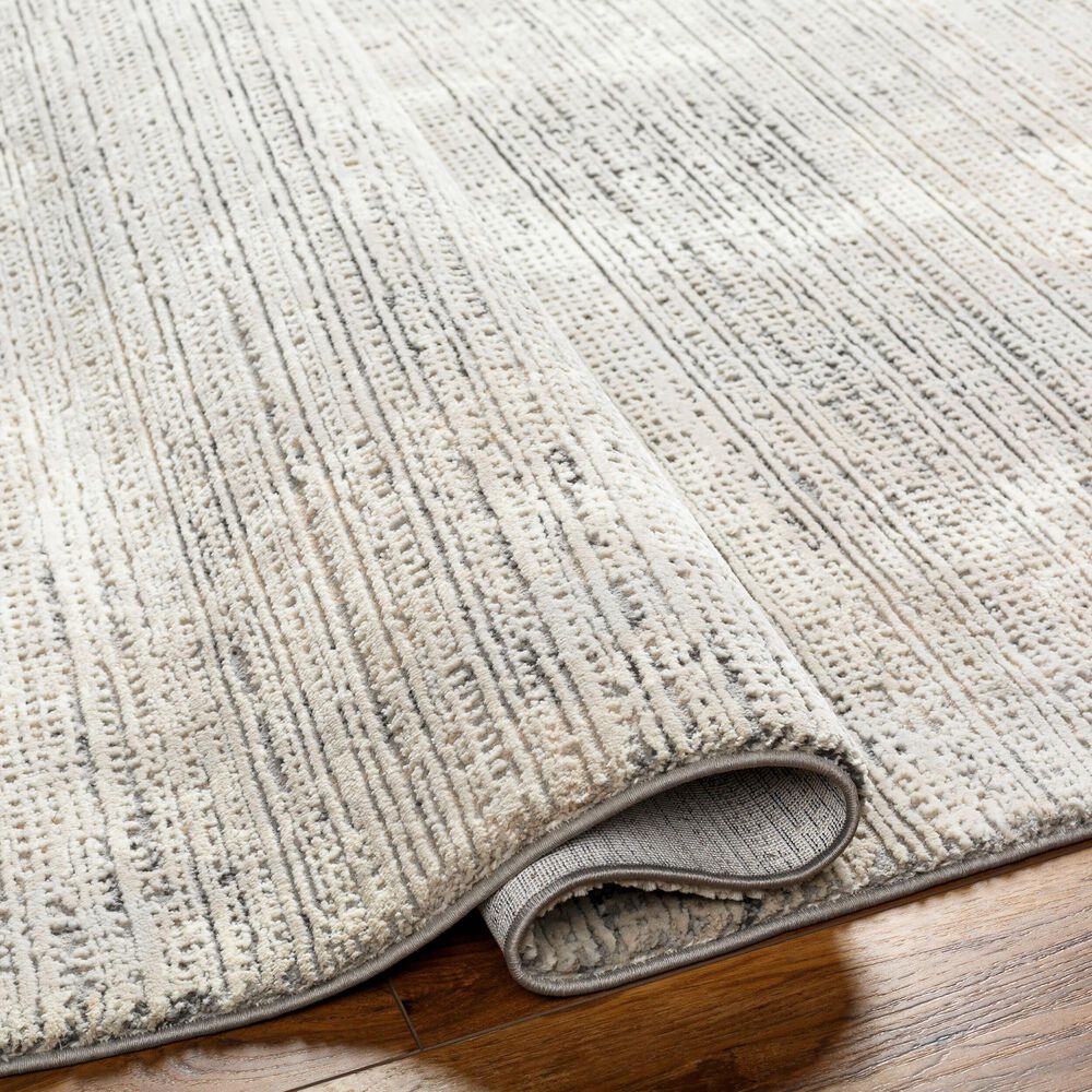 Surya Alder 1&#39;11&quot; x 3&#39;9&quot; Taupe, Gray, Cream, Charcoal, Light Slate and Tan Area Rug, , large
