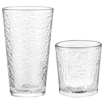 Libbey Glass Frost 16-Piece Drinkware Set in Clear, , large