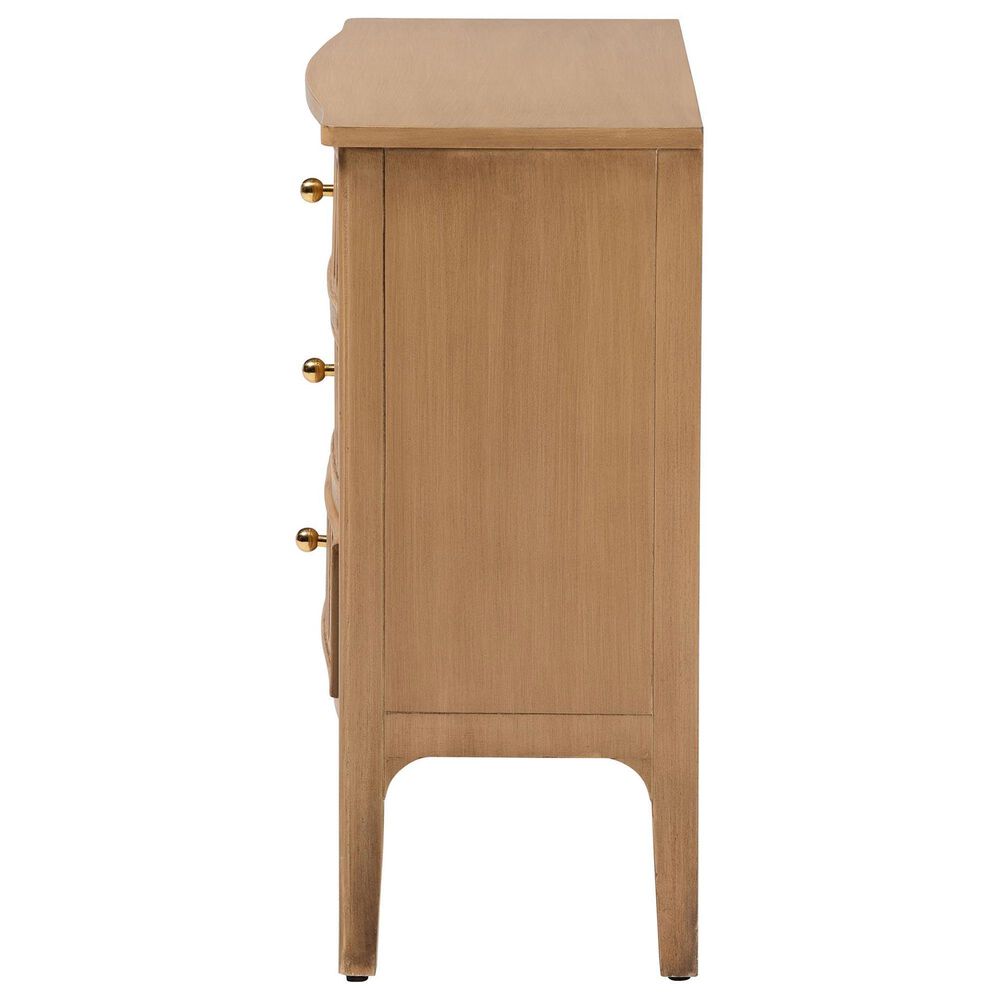 Baxton Studio Lavi 3-Drawer Chest in Antique Beige, , large