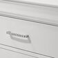 Crown Mark Amalia 6-Drawer Dresser and Mirror in White, , large