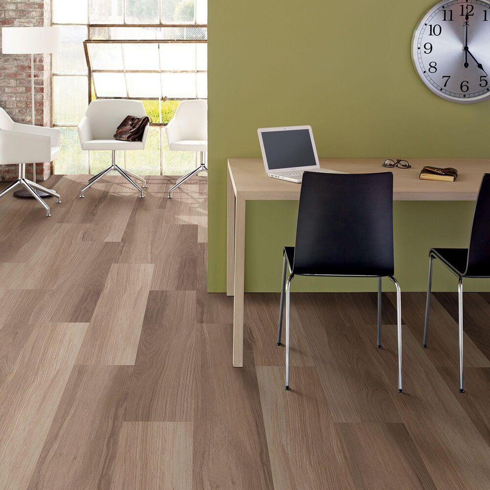 Shaw Paladin Plus Almond Oak 7&quot; x 48&quot; Vinyl Plank, , large