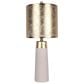 Classy Art Wholesalers Luxe Radiance Ceramic Table Lamp in White and Gold, , large