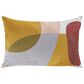 Ashley Varness 14" x 22" Lumbar Throw Pillow in Gold, Pink, Gray, Rust and White, , large