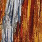 Nourison Chroma CRM04 7"9" x 9"9" Lava Flow Area Rug, , large