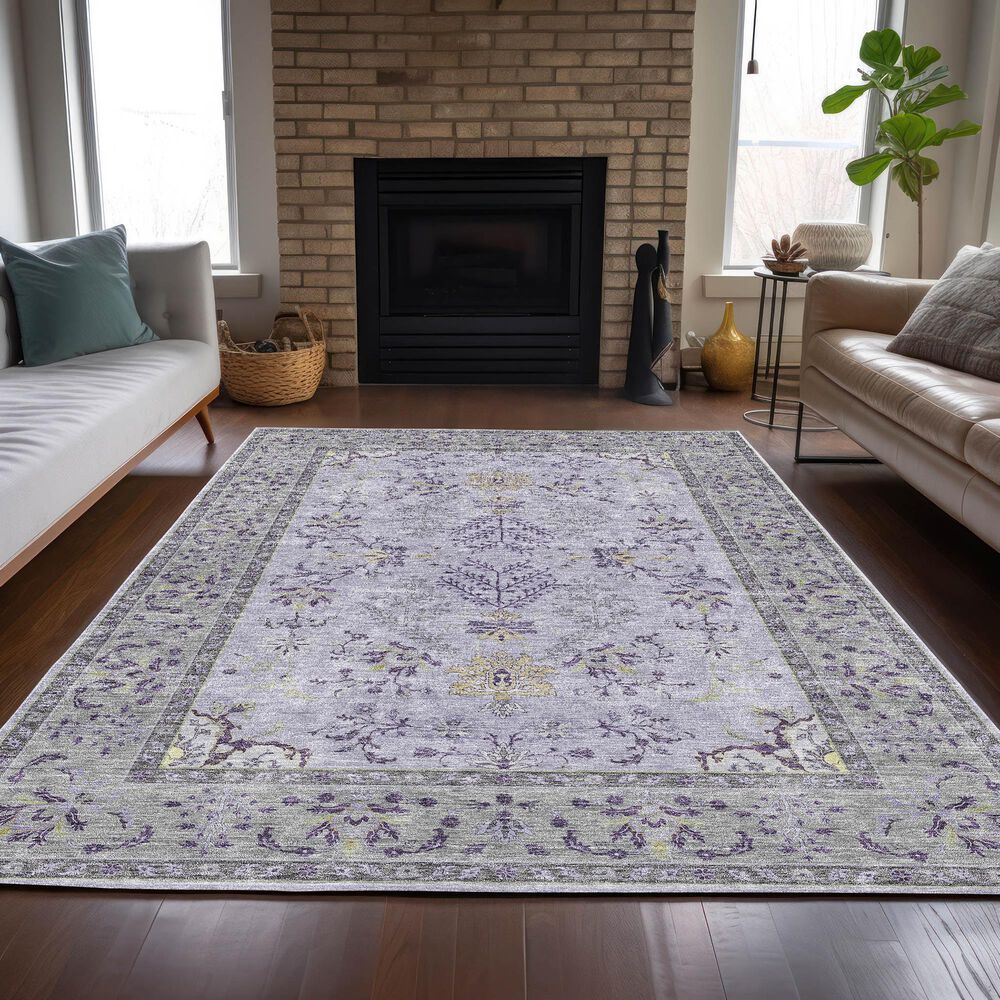 Dalyn Rug Company Hatay 10&#39; x 14&#39; Lavender Area Rug, , large