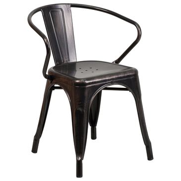 Flash Furniture Arm Chair in Gold, , large