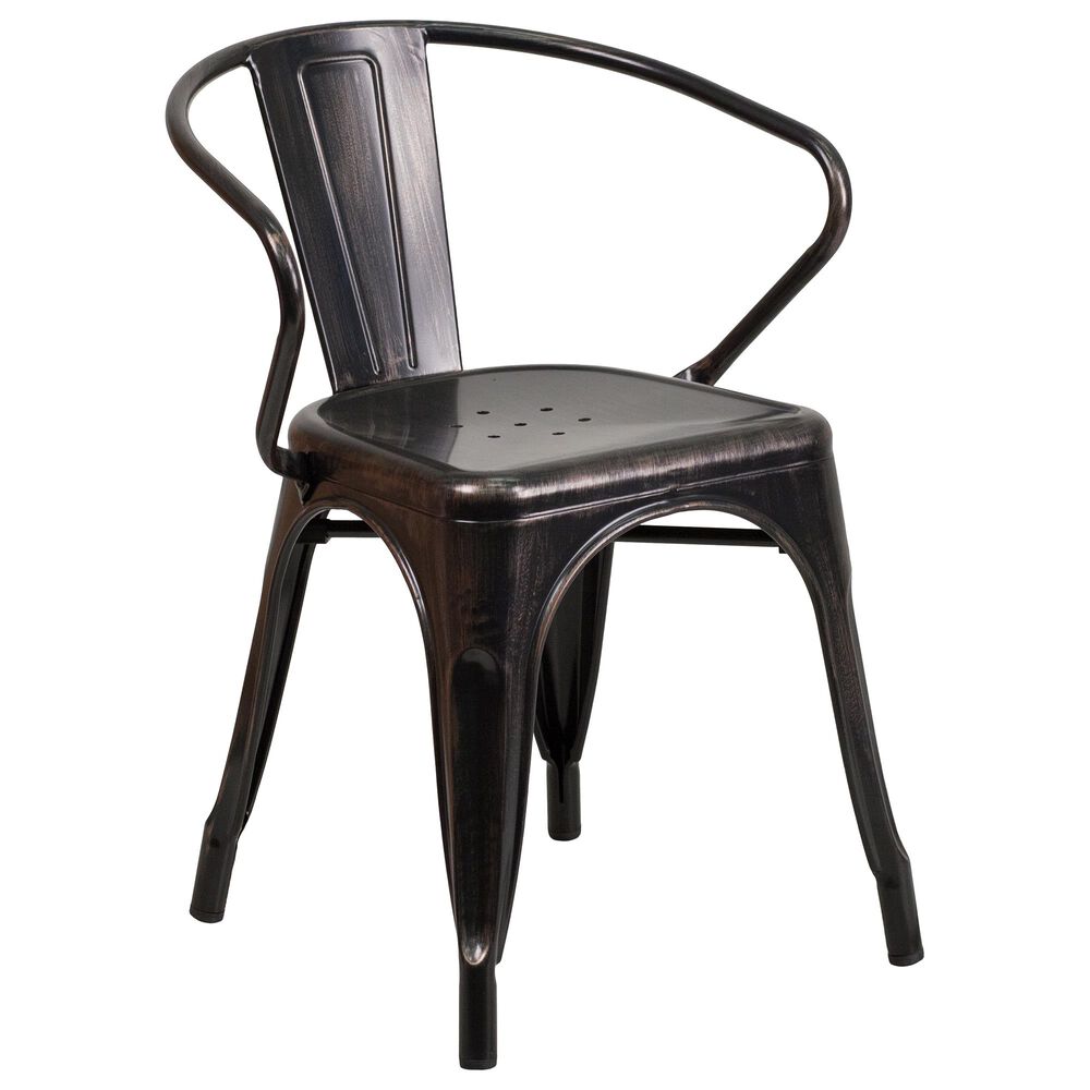 Flash Furniture Arm Chair in Gold, , large