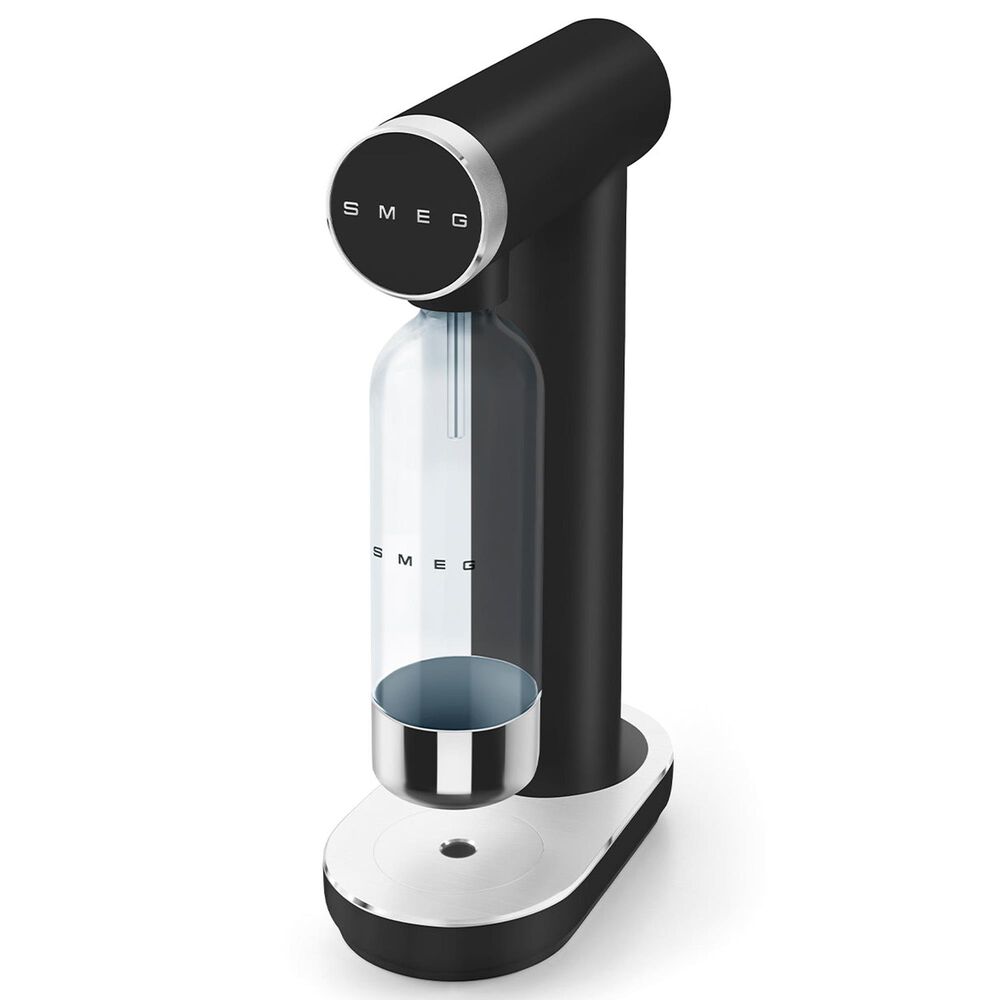 SMEG Collezione Sparkling Water Maker in Black and Chrome, , large