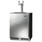 Perlick 5.2 Cu. Ft. Indoor C-Series Beer Dispenser with Left Hinge and 2-Faucet in Stainless Steel, , large