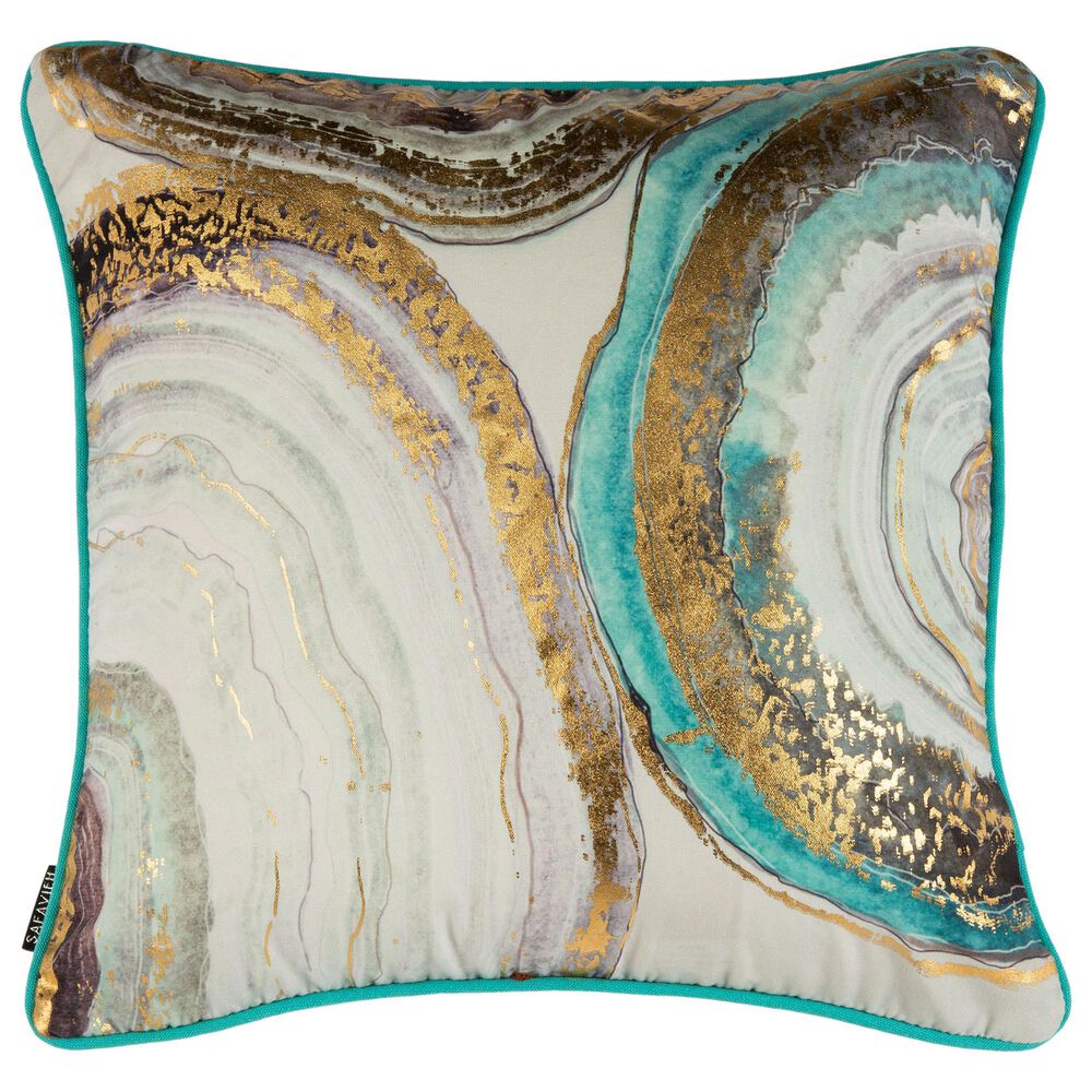 Safavieh Nima 18" Pillow in Blue, , large