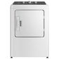 Midea 7.0 Cu. Ft. Smart Tumble Gas Dryer with Custom Cycles in White, , large