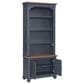 Legends Furniture Americana Bookcase Pier in Corduroy Blue, , large