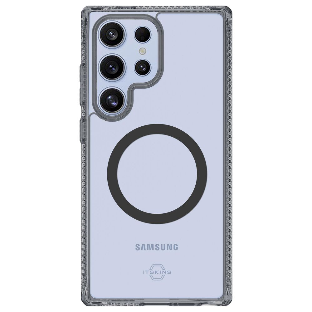 ITSkins Hybrid R Clear Magsafe Case for Samsung Galaxy S25 Ultra in Smoke, , large