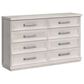 Mayberry Hill Avalanche 5-Piece King Bedroom Set in Antique White, , large