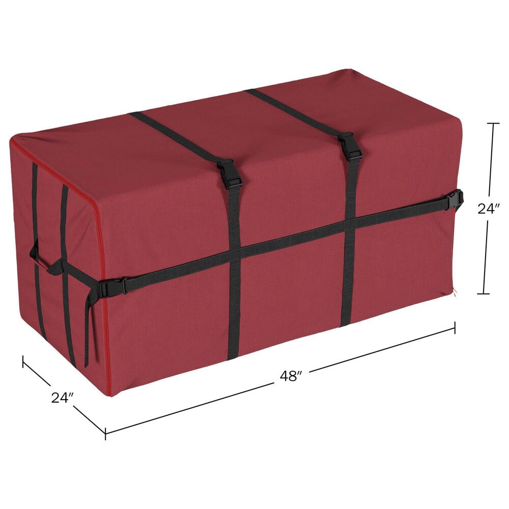 Timberlake 7.5' Christmas Tree Storage Bag in Burgundy, , large