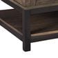 Ashley Johurst Lift Top Cocktail Table in Grayish Brown and Black, , large