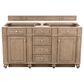 James Martin Vanities Bristol 60" Double Bathroom Vanity in Whitewashed Walnut with 3 cm Eternal Jasmine Pearl Silestone Top, Rectangular Sinks and FreePower Wireless Charger, , large