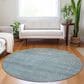 Dalyn Rug Company Burano BU1 8" Round Seafoam Indoor/Outdoor Area Rug, , large