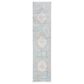 Safavieh Dream 2" x 8" Grey and Aqua Runner, , large