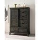 Kincaid Plank Road Door Chest in Stone and Charcoal, , large