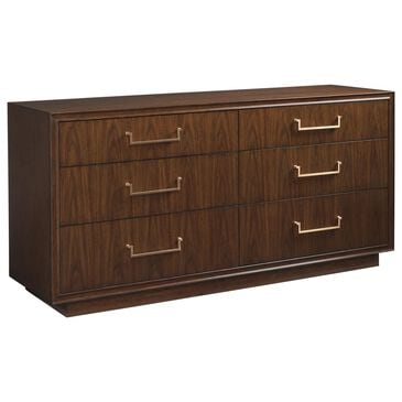 Lexington Furniture Fenwick 6-Drawer Dresser Only in Rich Sable Brown, , large