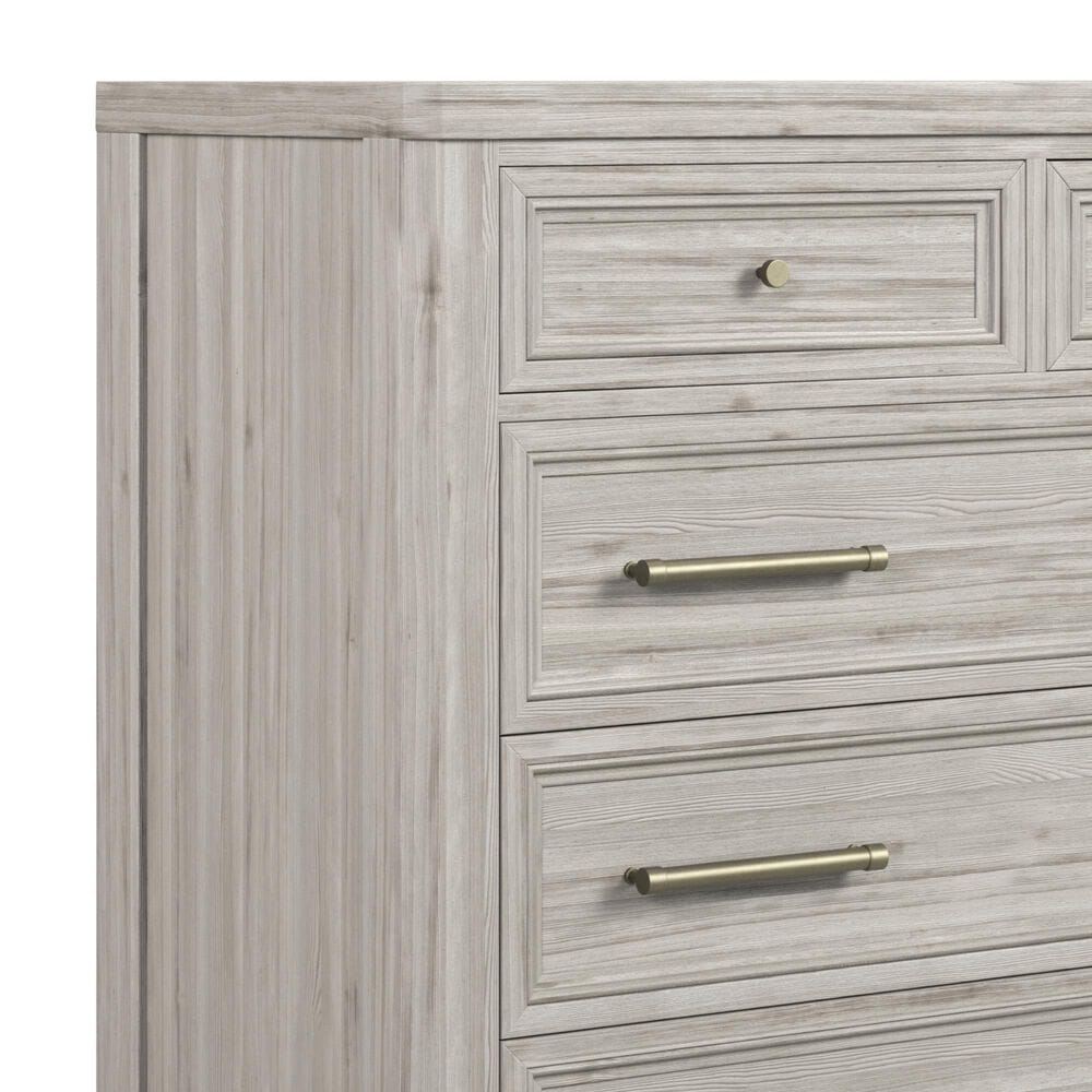 Eastern Shore Carlson 5-Drawer Chest in Washed Linen, , large