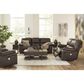 Ashley Leesworth 2-Piece Power Reclining Living Room Set in Dark Brown, , large