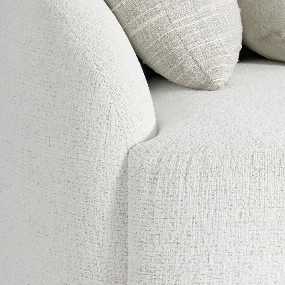 Bernhardt Ava 2-Piece Symmetrical Sectional in White, , large