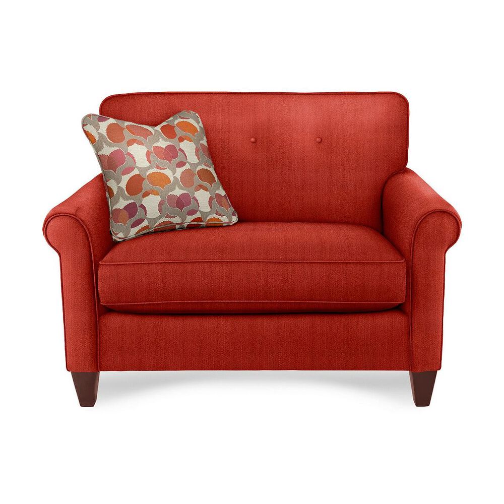 La-Z-Boy Laurel Premier Chair and a Half in Poppy, , large