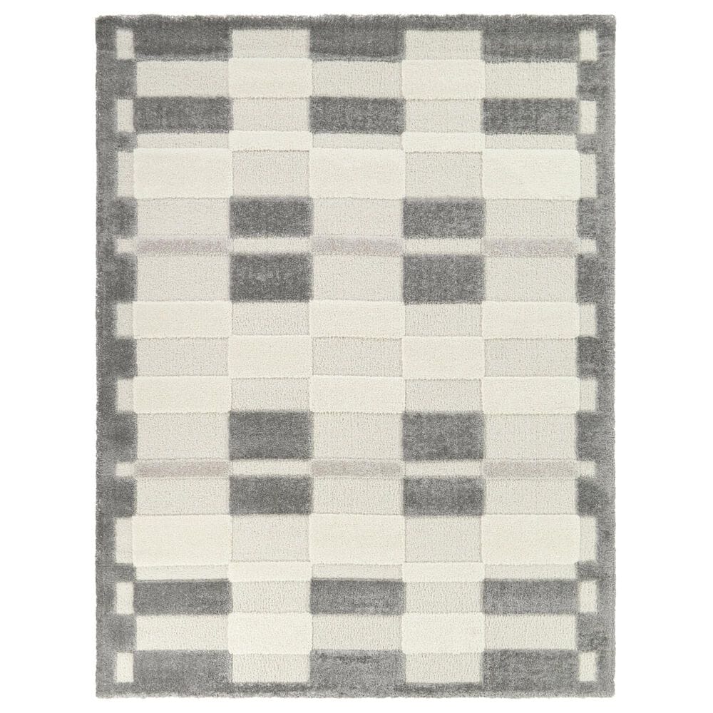 Balta Rugs Cocoon Bernadette Grey 5"3" x 7" Area Rug, , large