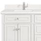 James Martin Vanities Lorelai 72" Double Vanity in Bright White with Single Hole 3 cm White Zeus Quartz Top & Backsplash, , large