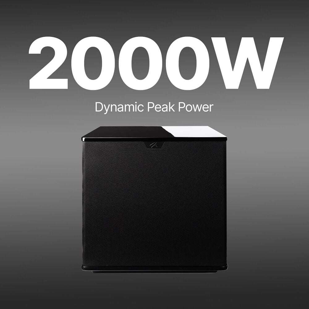 Martin Logan Grotto 15 Subwoofer in Gloss Black, , large