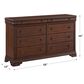 Mayberry Hill Phillipe 8-Drawer Dresser in Cherry, , large