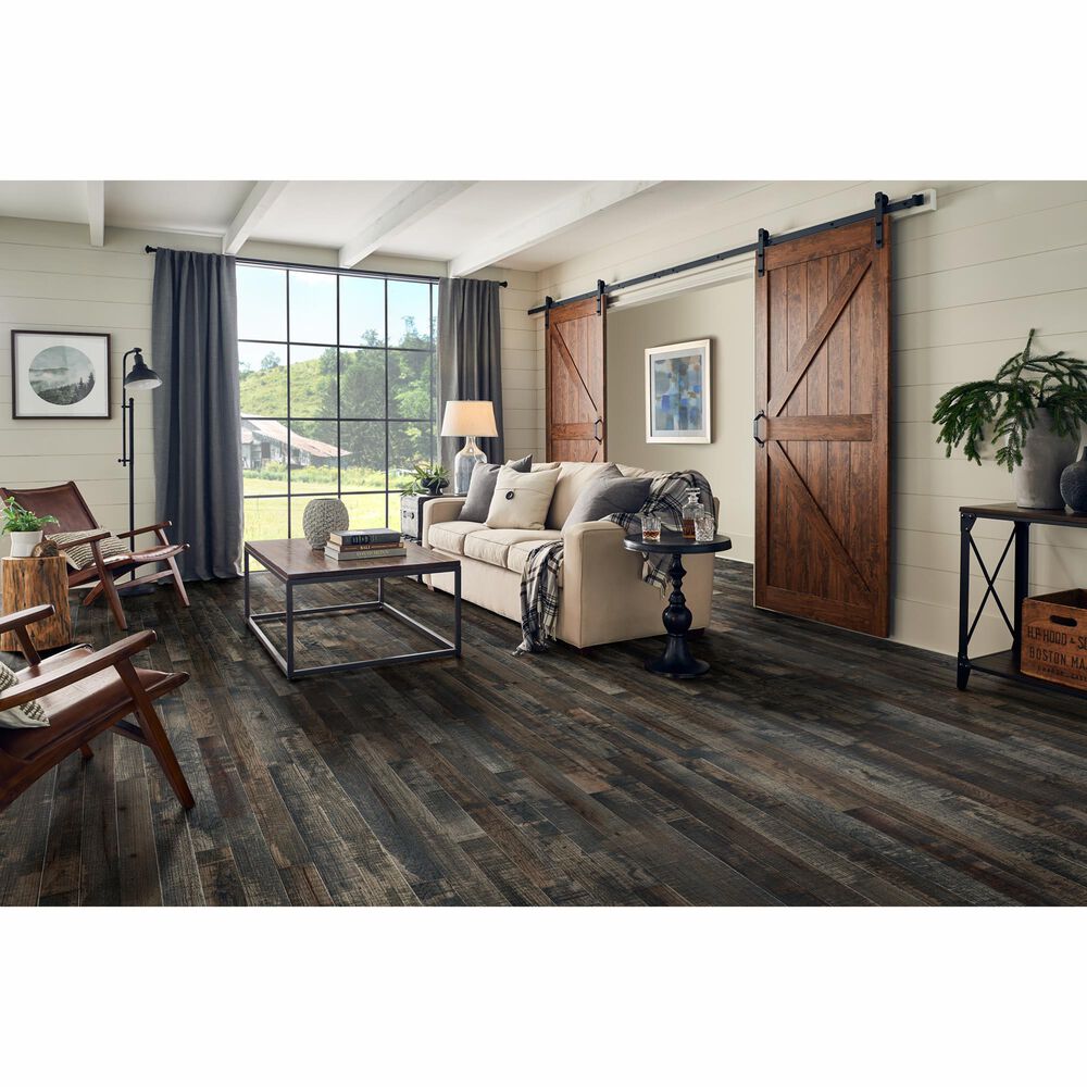 Bruce Barnwood Living Wyoming Hickory Solid Hardwood, , large