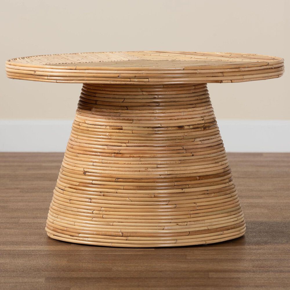 Baxton Studio Bella Coffee Table in Natural, , large