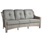 HOMLUX Outdoor Wicker Conversation Sofa in Dark Gray, , large