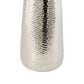 Maple and Jade 25" Tall Hammered Decorative Vase in Polished Silver, , large