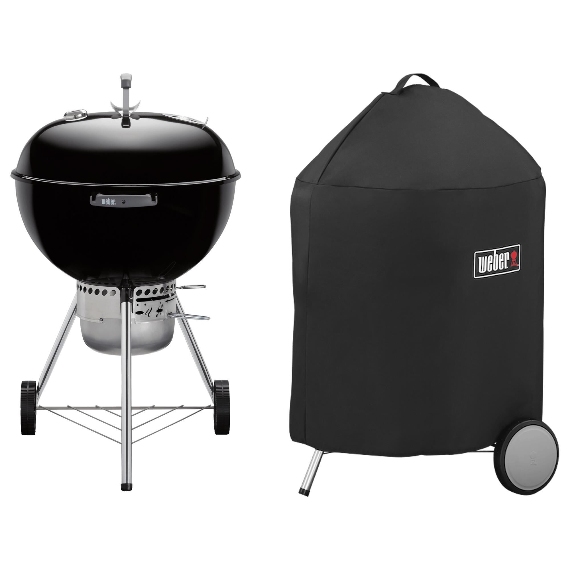 Weber 57cm premium cover online
