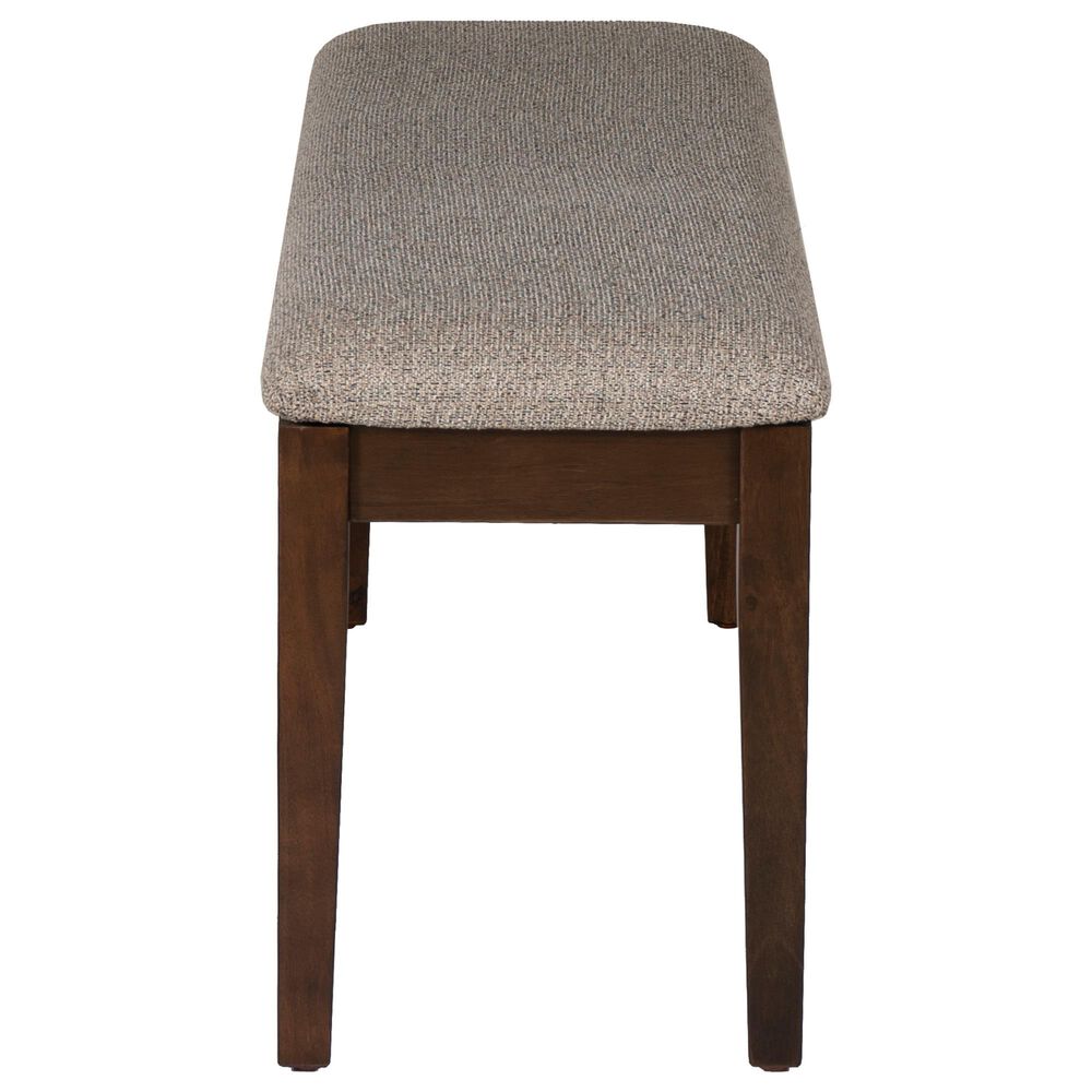 Linon Home Decor Drury Bench in Warm Brown, , large