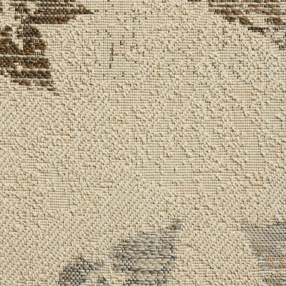 Loloi Saylor Ivory and Bark 6'3" x 9'2" Indoor/Outdoor Area Rug, , large