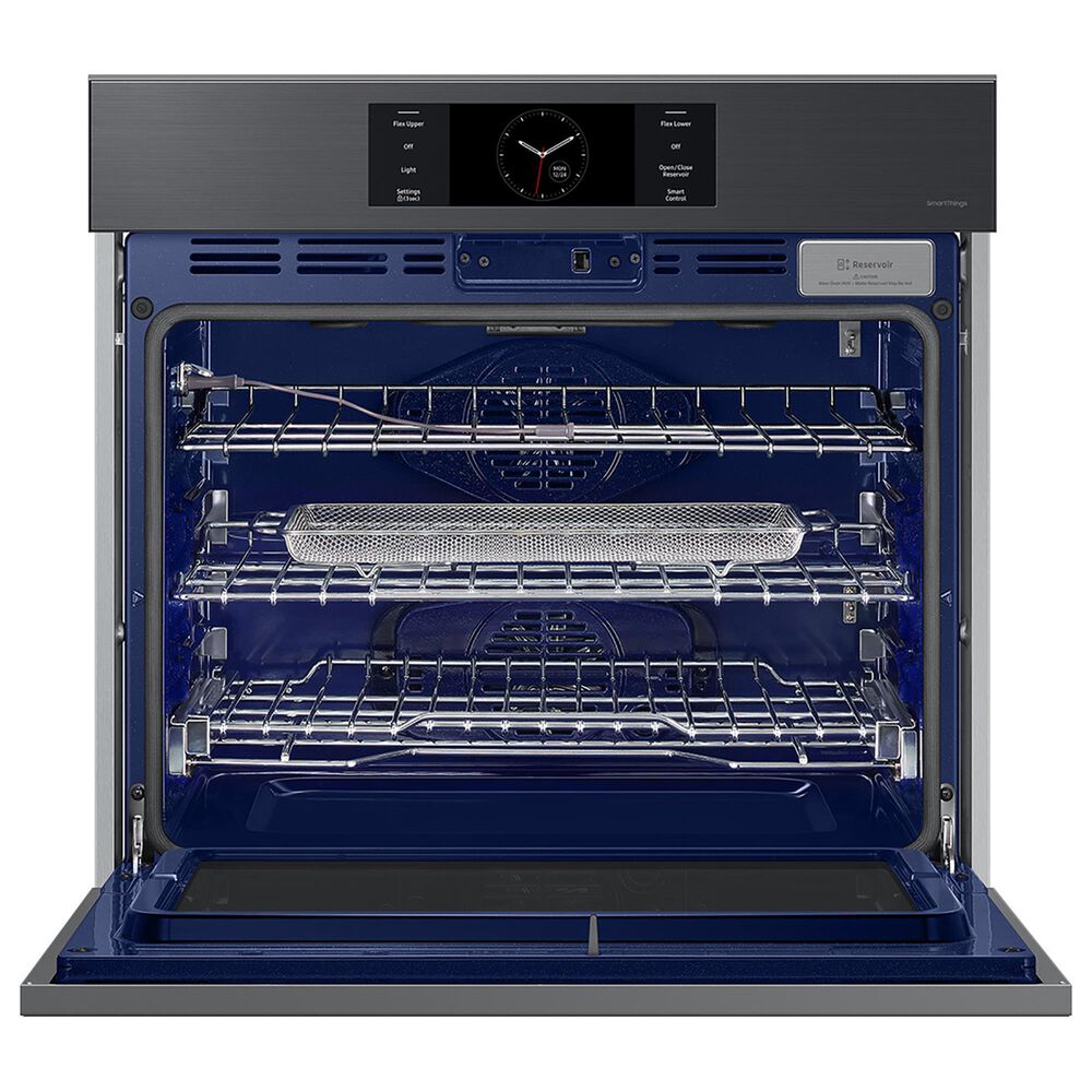 Samsung Bespoke Bespoke 30&quot; Single Electric Wall Oven with Convection in Black, , large