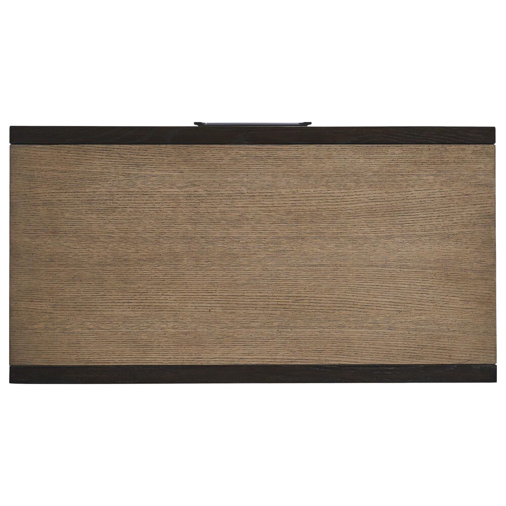 Lexington Furniture Zanzibar Ruso 1-Drawer Open Nightstand in Medium Taupe, Espresso and Dark Umber, , large