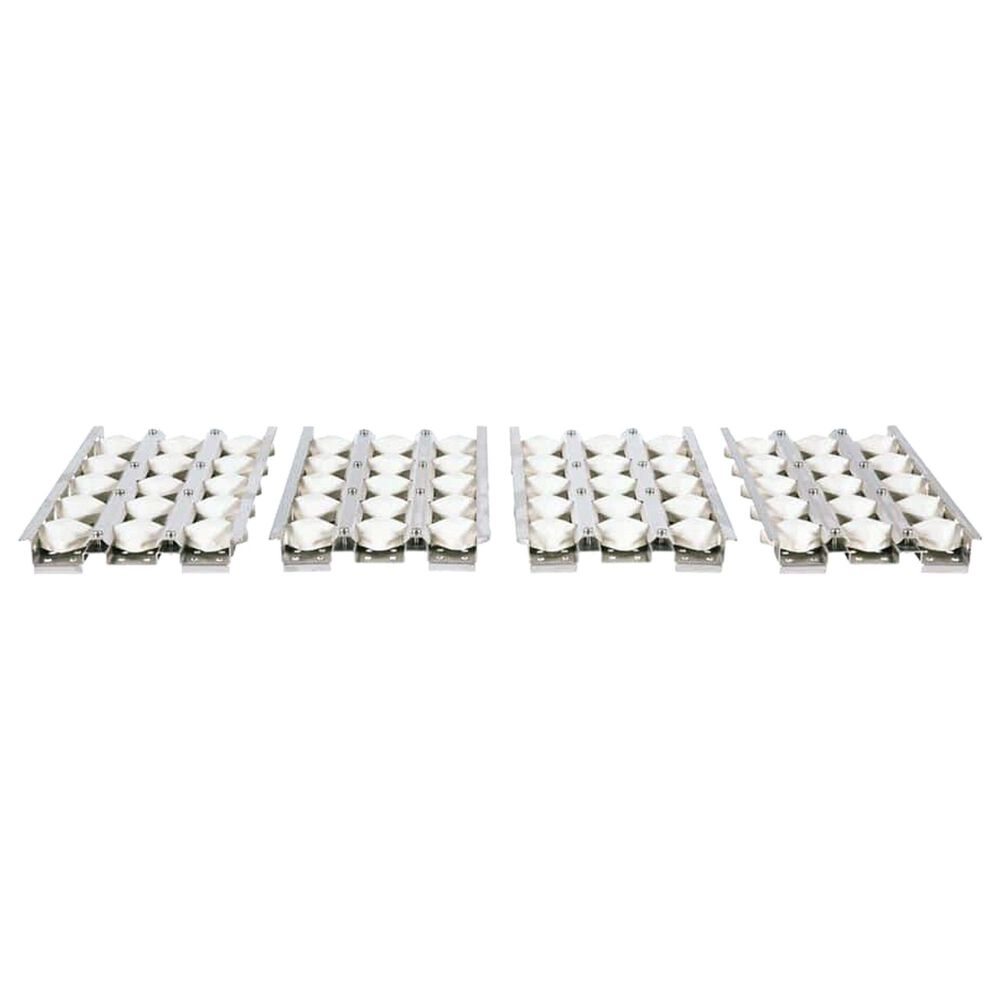 Coyote Outdoor 36" Ceramic Briquette Trays in Stainless Steel, , large
