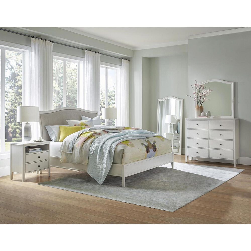 Riva Ridge Charlotte 2-Drawer Nightstand in White, , large