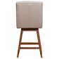 Blue River Stancoste 26" Swivel Counter Stool in Brown Oak, , large